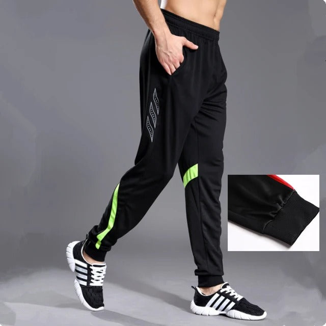 ProFlex Men’s Running & Training Pants – Zipper Pockets | Athletic Fit