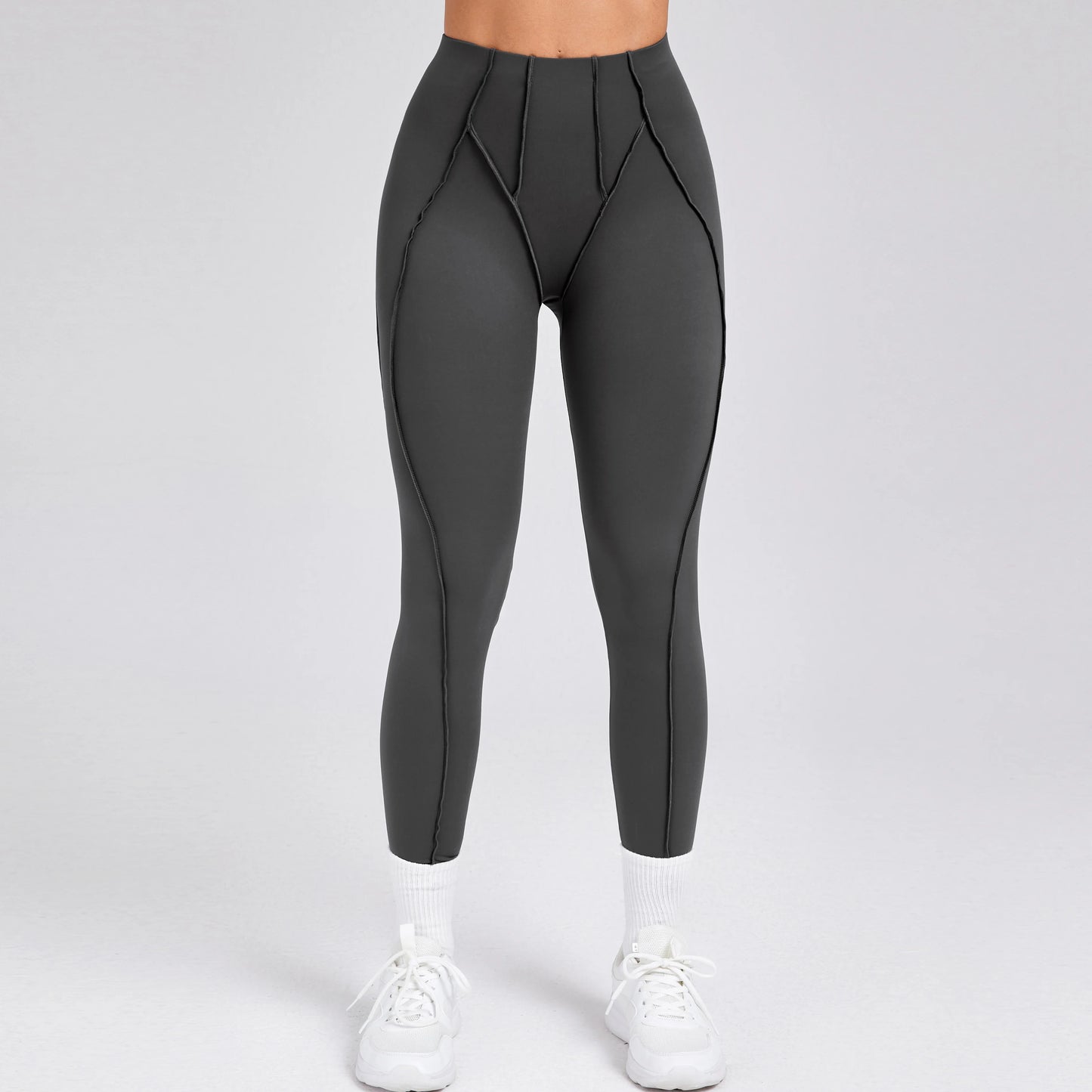Squat-Proof High Waist Yoga Leggings – Seamless Activewear for Women’s Workout & Fitness