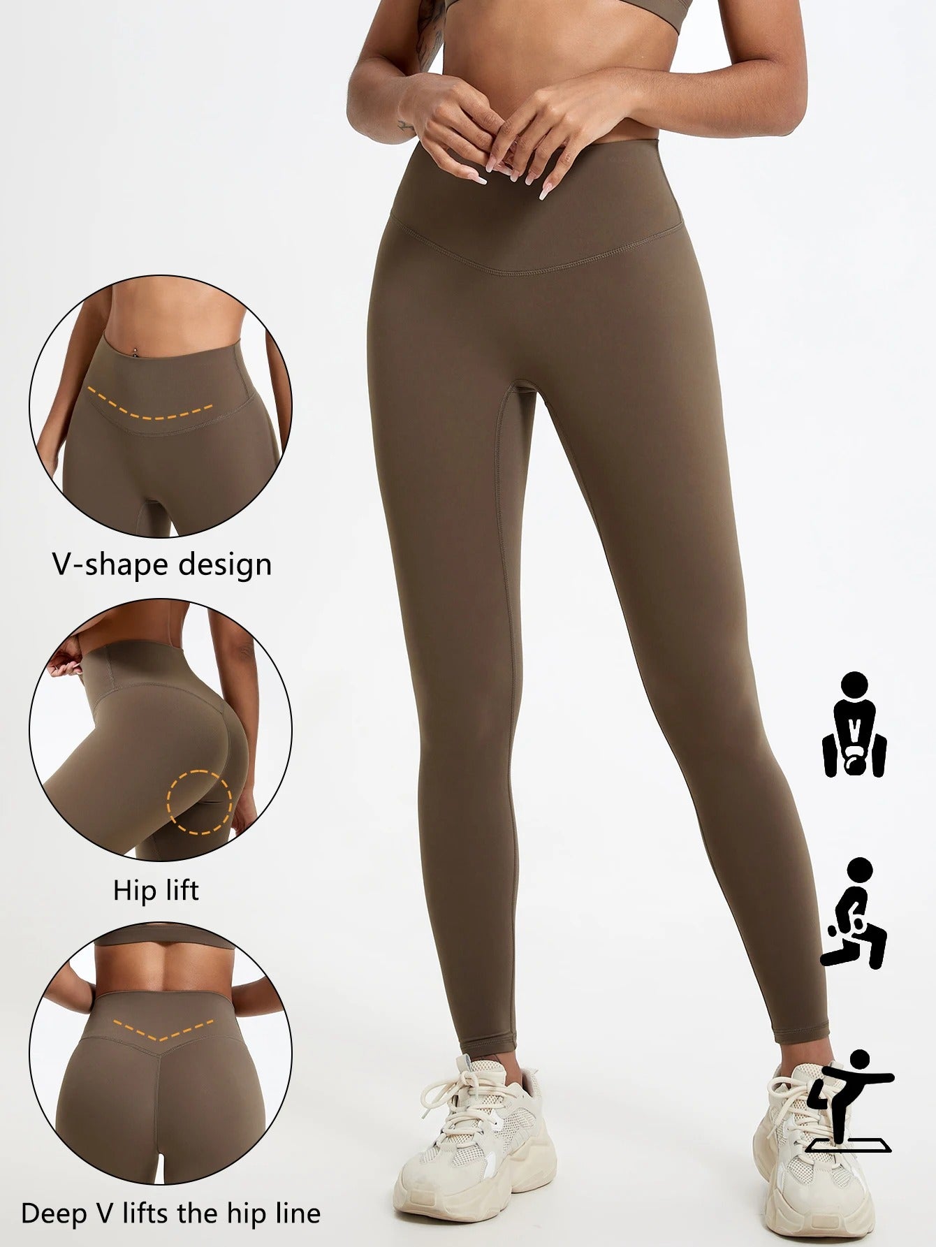 Hearuisavy LuxeFit™ High-Waist Leggings – Ultra Soft, Quick-Dry Yoga & Workout Tights for Women