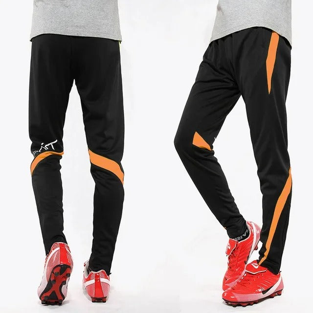 ProFlex Men’s Running & Training Pants – Zipper Pockets | Athletic Fit