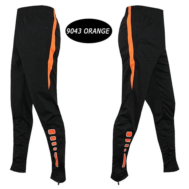 ProFlex Men’s Running & Training Pants – Zipper Pockets | Athletic Fit