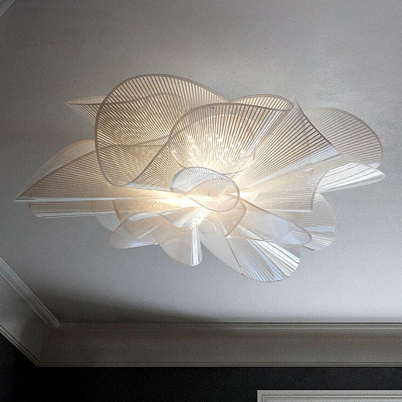 Luxury PVC Ceiling Lamp – Modern LED Pendant Light for Bedroom & Dining Room