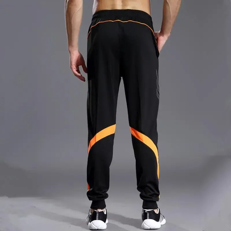 ProFlex Men’s Running & Training Pants – Zipper Pockets | Athletic Fit