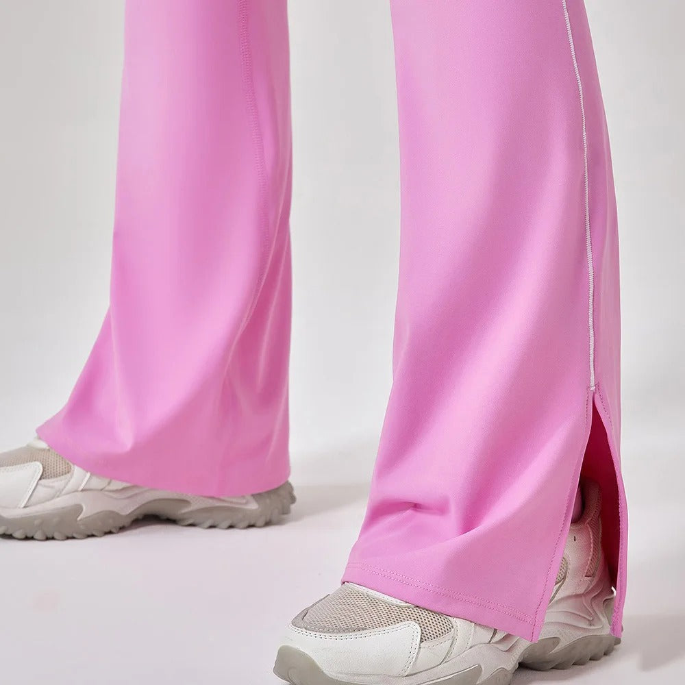 Sculpting Flare Leggings for Women High Waist Wide-Leg Yoga Dance Pants