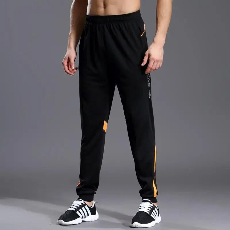 ProFlex Men’s Running & Training Pants – Zipper Pockets | Athletic Fit