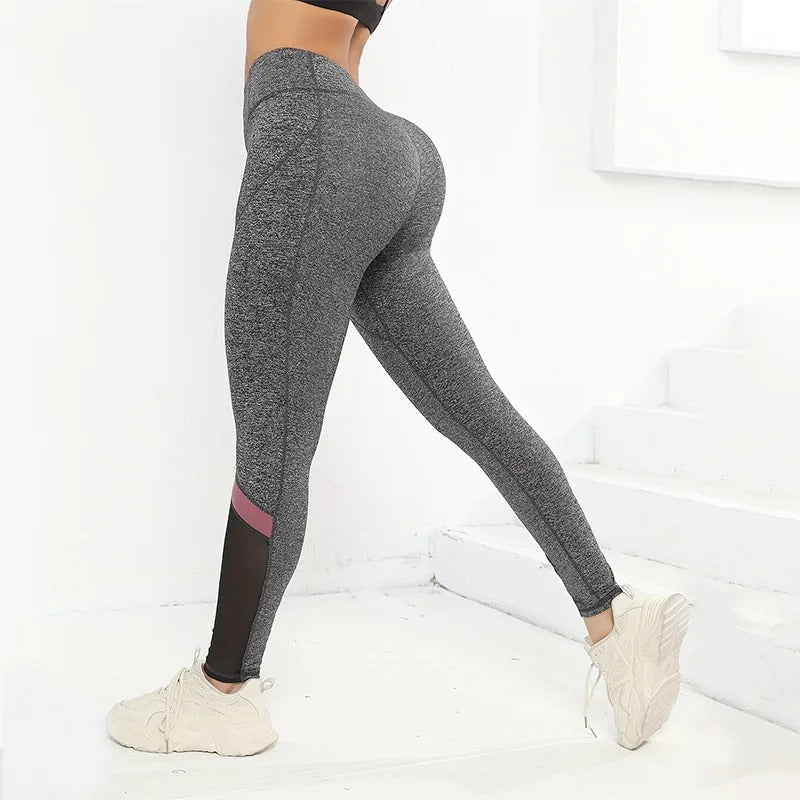 ContourCore Colourblock High-Waist Leggings – Tummy Control Activewear for Women