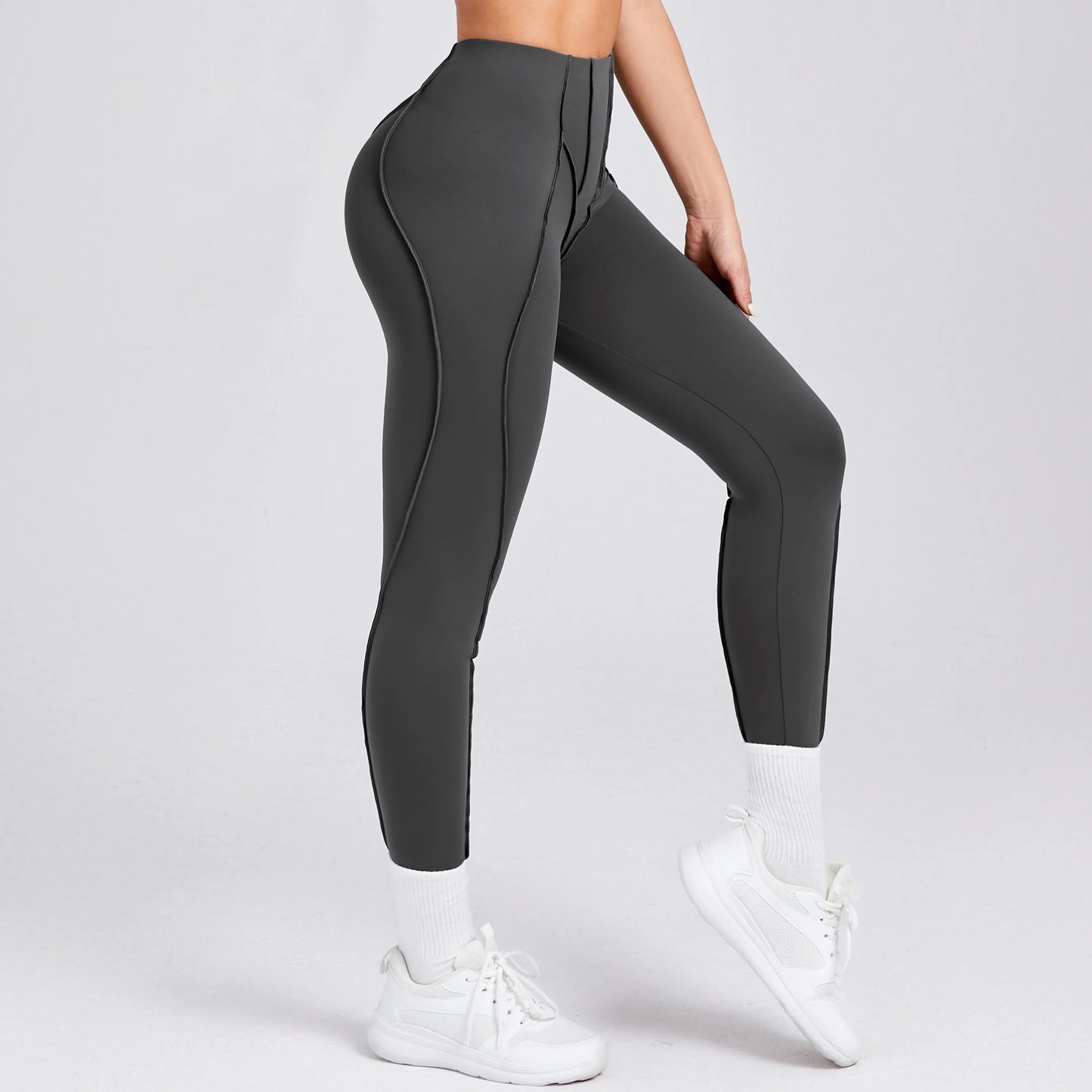 Squat-Proof High Waist Yoga Leggings – Seamless Activewear for Women’s Workout & Fitness
