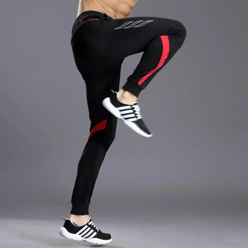 ProFlex Men’s Running & Training Pants – Zipper Pockets | Athletic Fit