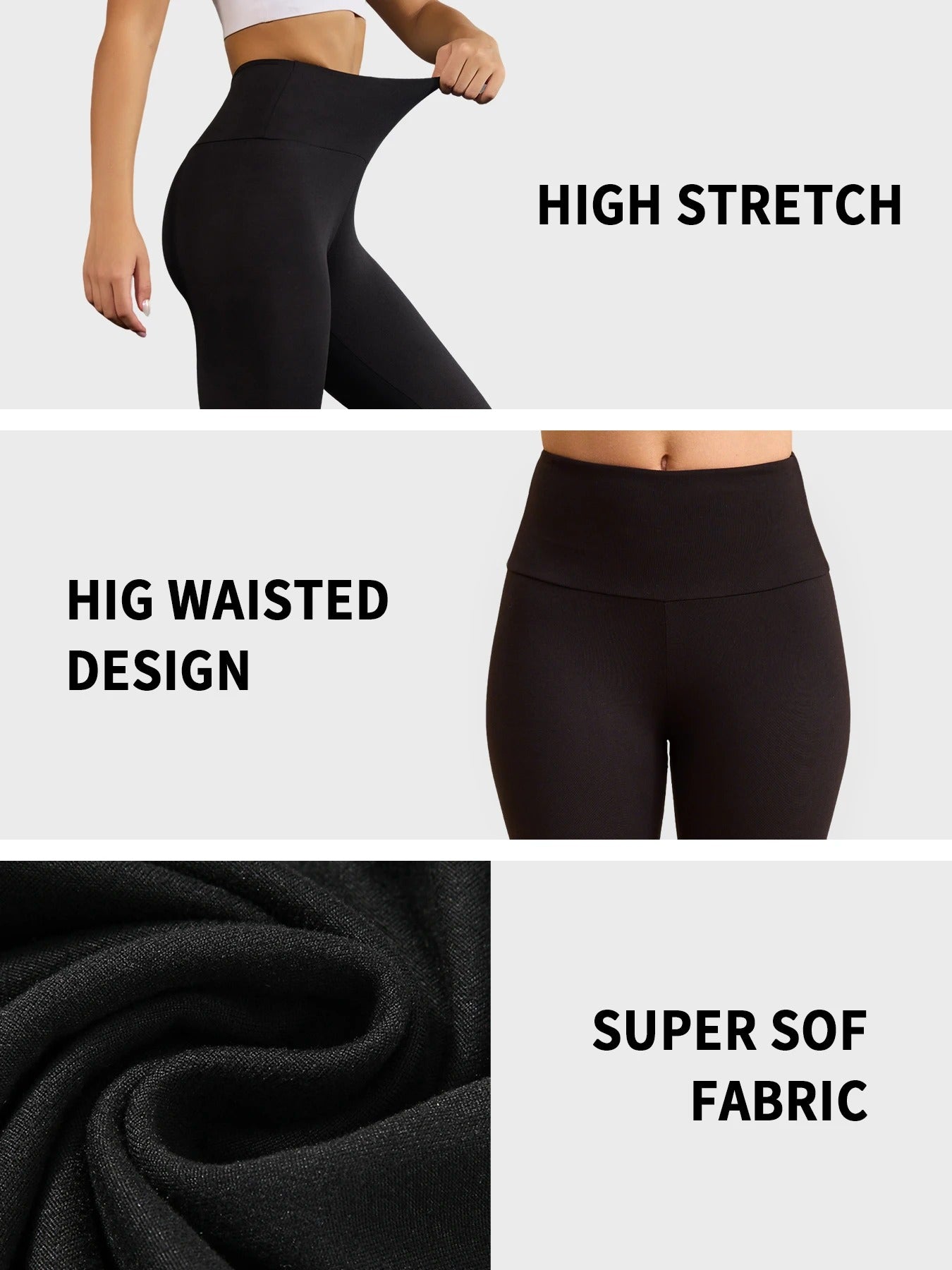 High-Waisted Capri Sculpt Leggings – Ultra Soft Push-Up Fit for Women