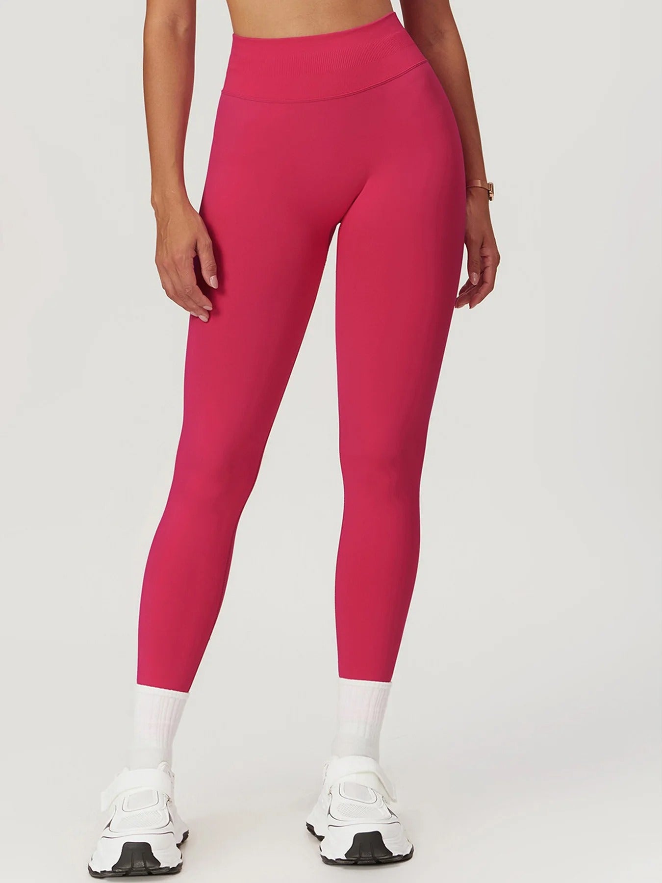 AeroFlex High-Waisted Breathable Yoga Leggings – Lightweight Summer Gym & Fitness Pants for Women