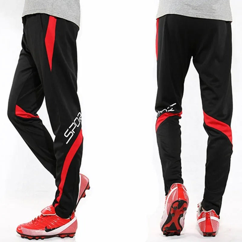 ProFlex Men’s Running & Training Pants – Zipper Pockets | Athletic Fit