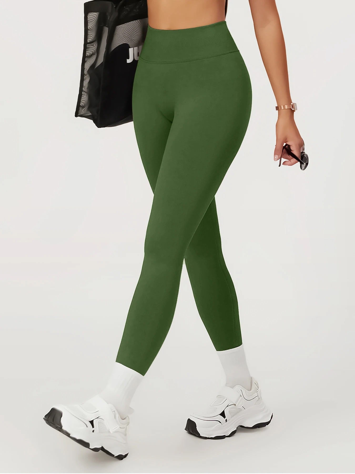 AeroFlex High-Waisted Breathable Yoga Leggings – Lightweight Summer Gym & Fitness Pants for Women