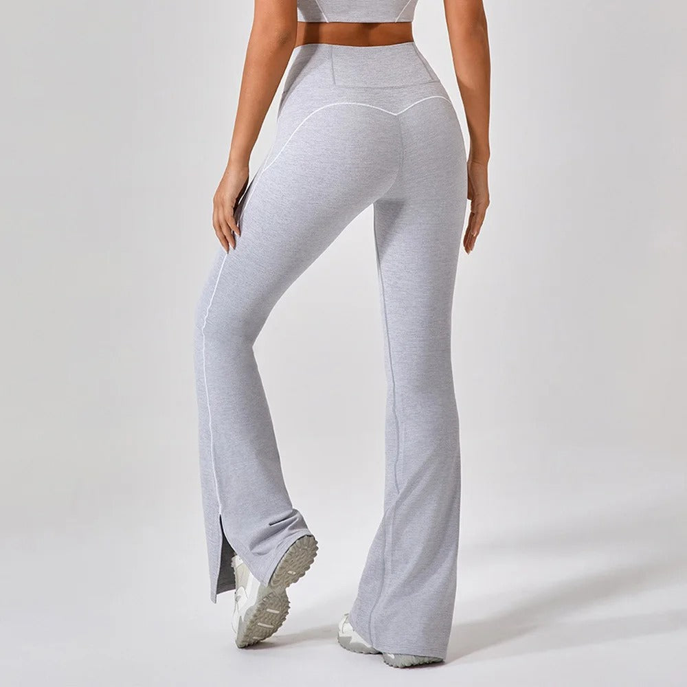 Sculpting Flare Leggings for Women High Waist Wide-Leg Yoga Dance Pants