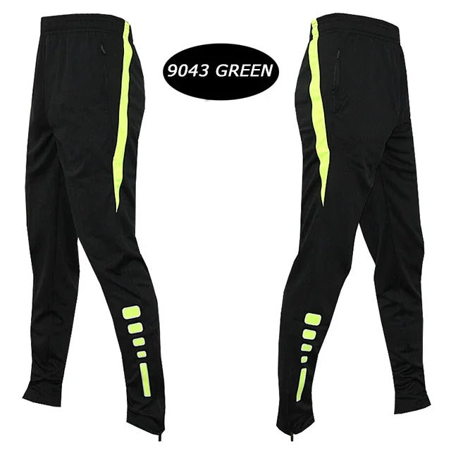 ProFlex Men’s Running & Training Pants – Zipper Pockets | Athletic Fit