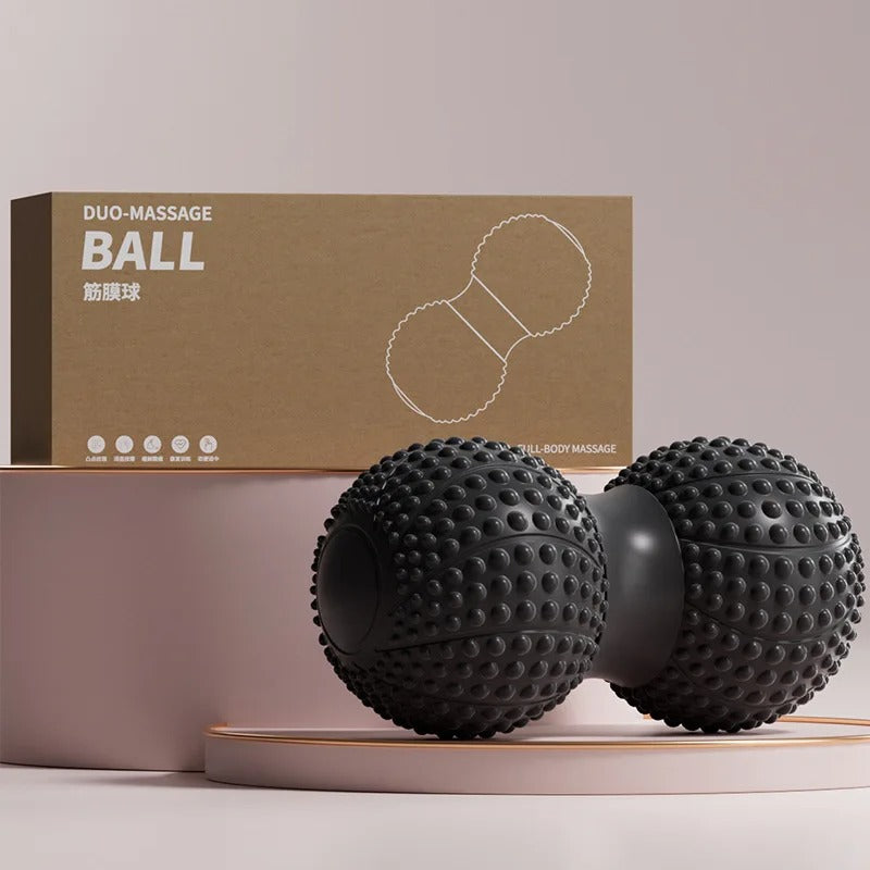 Fascia Release Peanut Massage Balls – Deep Tissue Muscle Relaxation & Acupressure Therapy for Spine, Hips, Legs & Feet (Five Different Colours)