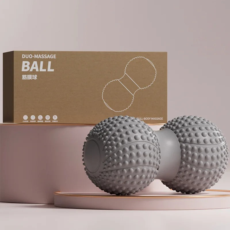Fascia Release Peanut Massage Balls – Deep Tissue Muscle Relaxation & Acupressure Therapy for Spine, Hips, Legs & Feet (Five Different Colours)