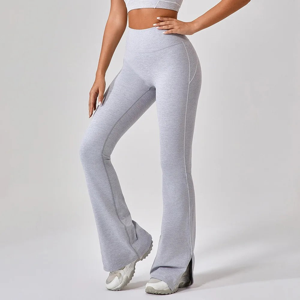 Sculpting Flare Leggings for Women High Waist Wide-Leg Yoga Dance Pants